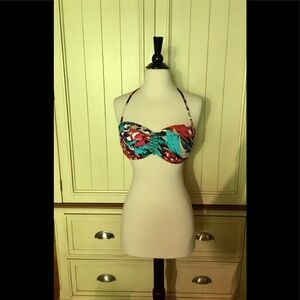 🌴La Blanca swim top with turquoise stones🌴